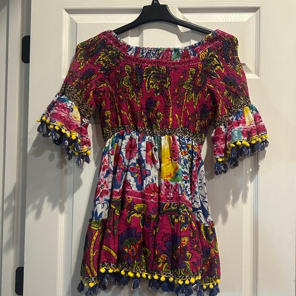 Positano, Italy Off-Shoulder Top Dress - Picture 5 of 6